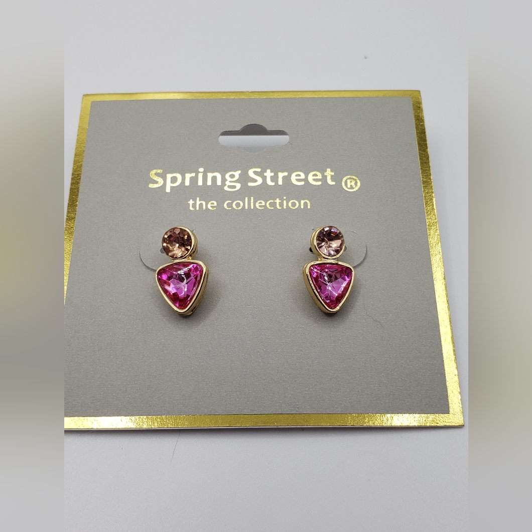 Spring Street Pink Earrings